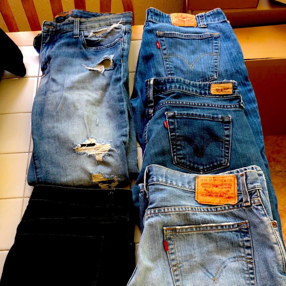Levi’s, Joe’s and H & M denim lot!